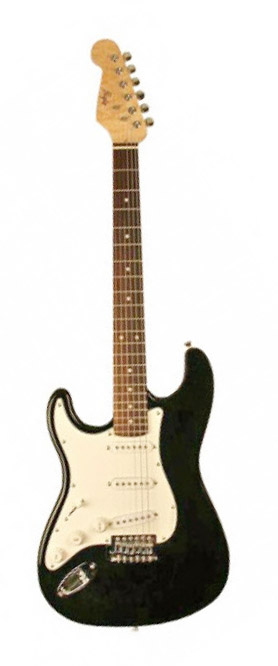 Flight EST11 BK LH levičarska električna kitara