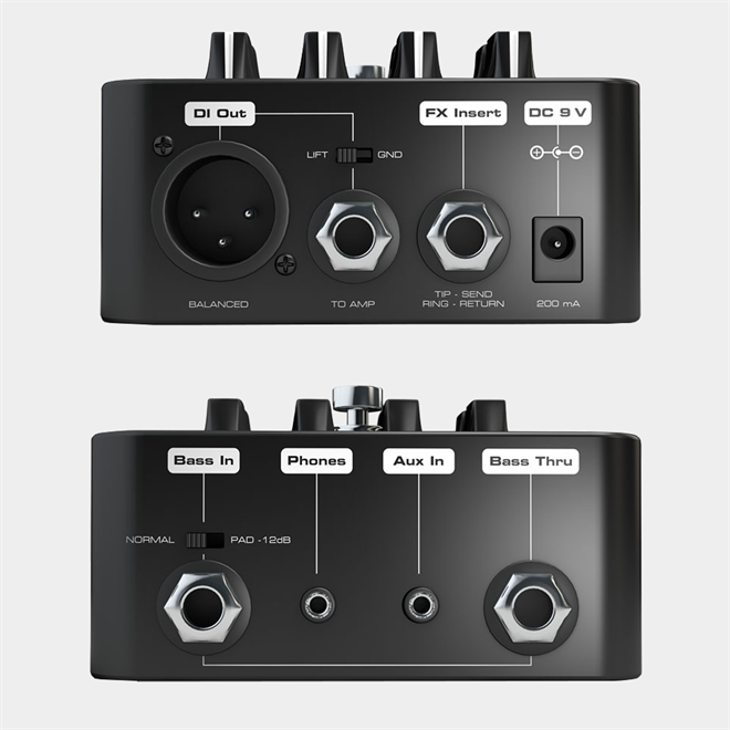 Palmer Pocket Amp Bass predojačevalec