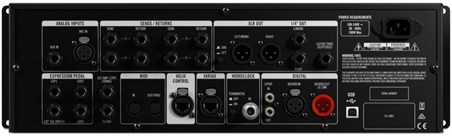 Line6 Helix Rack kitarski procesor
