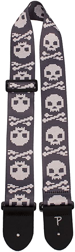 PERRIS LPCP-7090 POLY PIXEL SKULLS STRAP