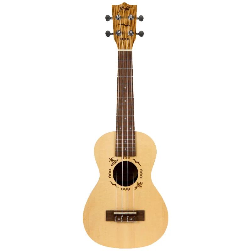 FLIGHT DUC525 SP/ZEB koncert ukulele s torbo