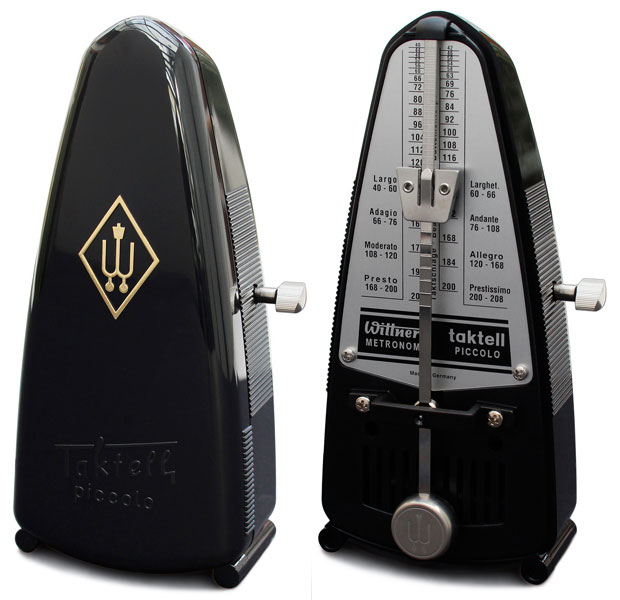 WITTNER PICCOLO Black metronom