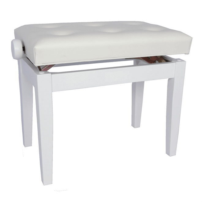Klop za klavir LSPB2 MWH mat bela