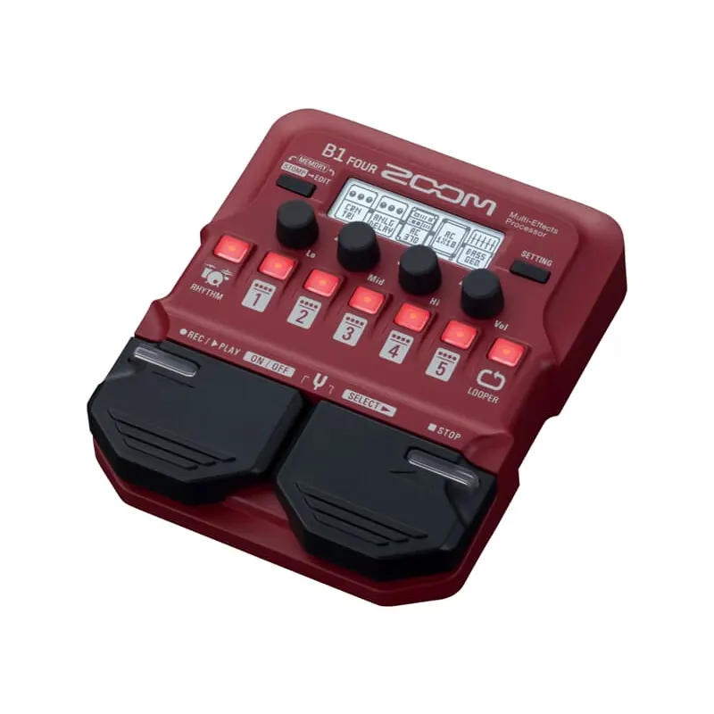 Zoom B1 FOUR multiefekt za bas kitaro
