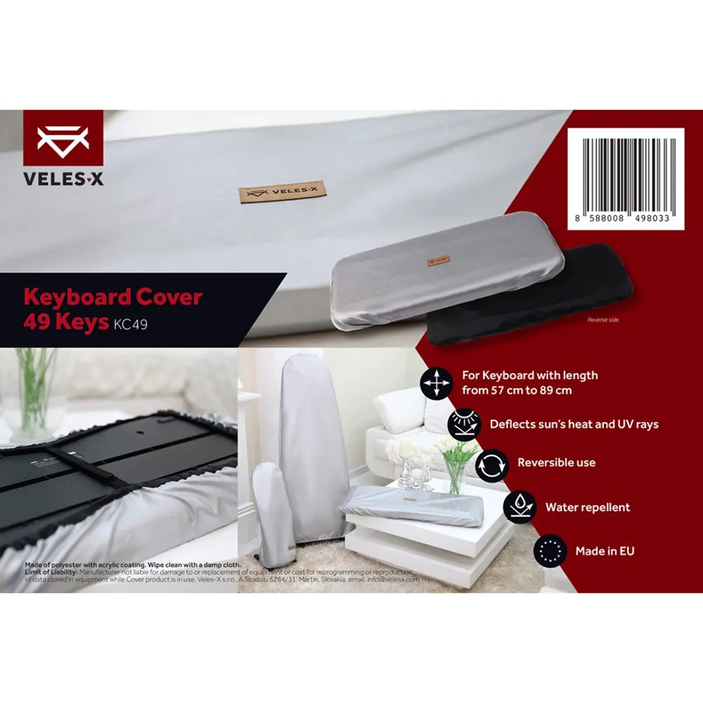 Pokrivalo za klaviaturo 49 tipk Veles-X