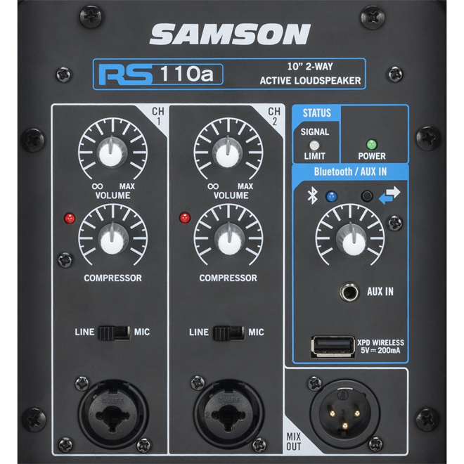 SAMSON RS110A aktivni zvočnik z Bluetooth