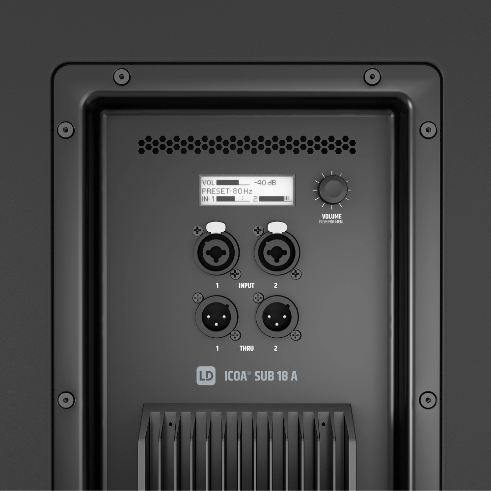 LD Systems ICOA SUB 18A aktivni subwoofer
