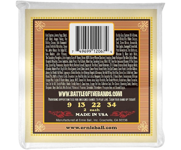 Ernie Ball 2067 Strune za mandolino 9-34