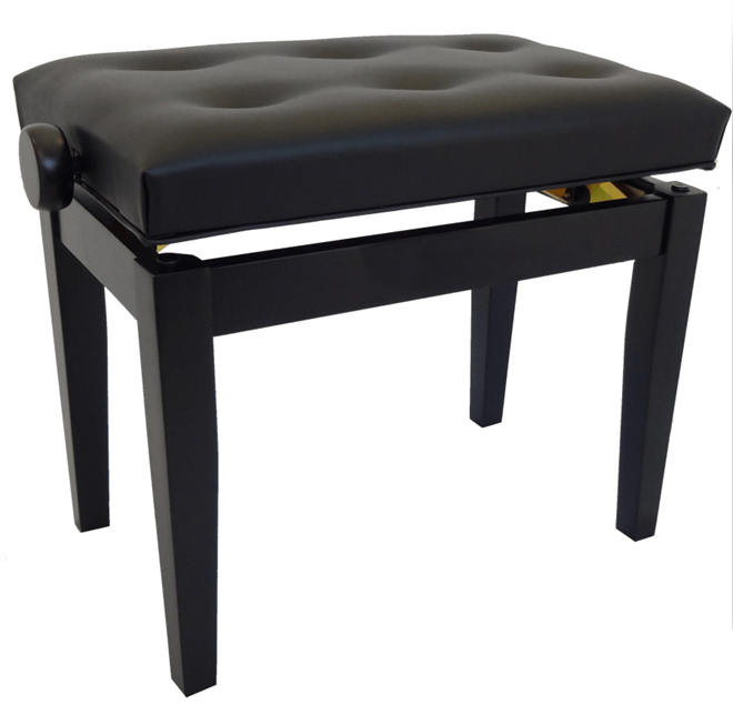 Klop za klavir LSPB2 MBK črna mat