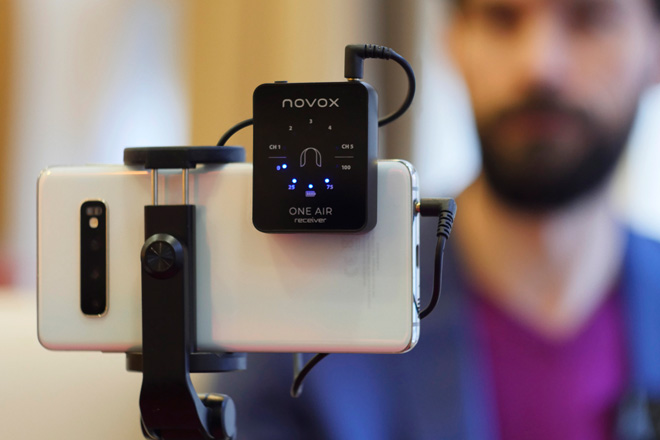 Novox ONE AIR kravatni brezžični sistem