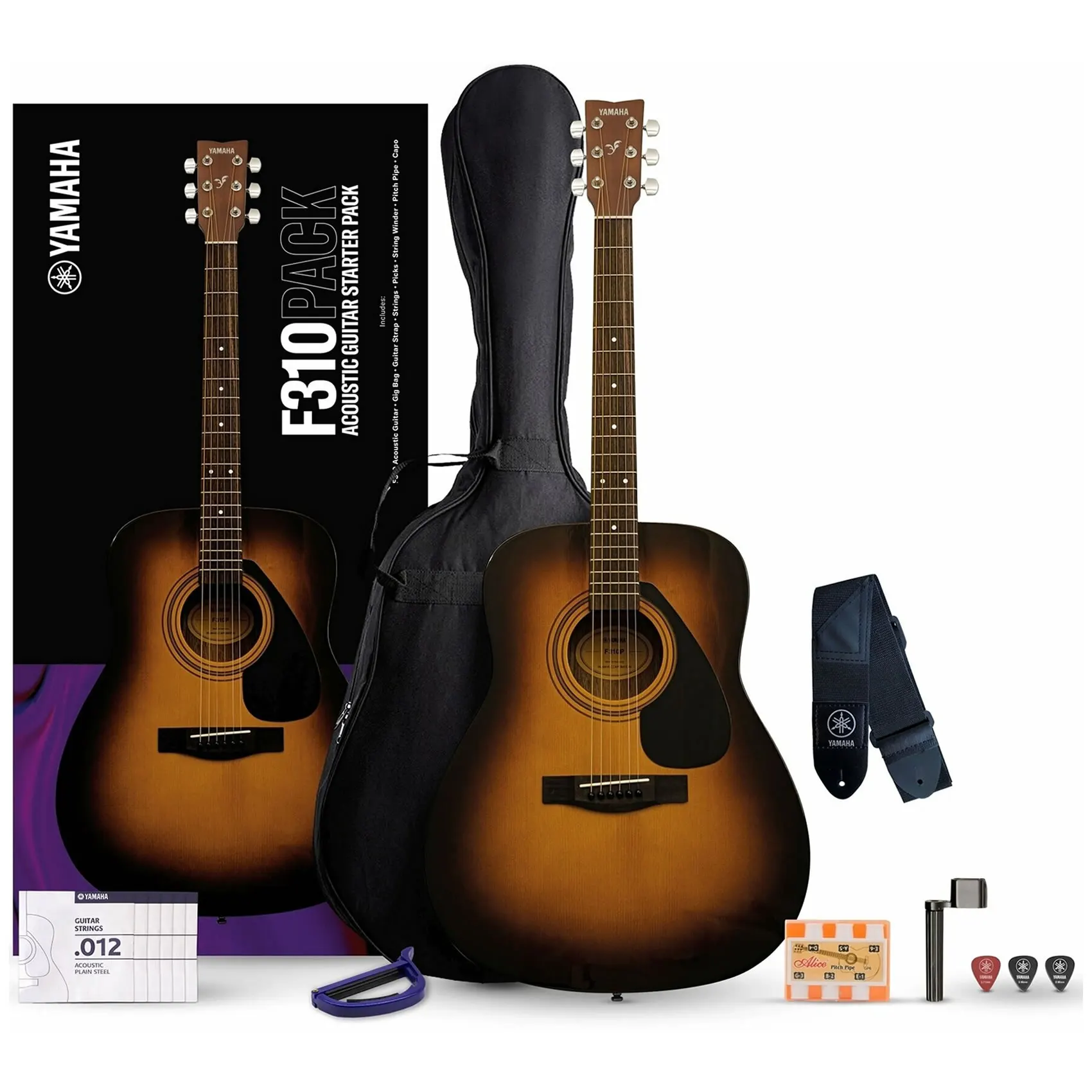 YAMAHA F310P2 TBS kitarski set