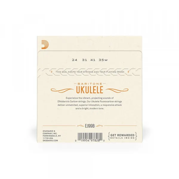 DADDARIO EJ99B 24-35 strune za bariton ukulele