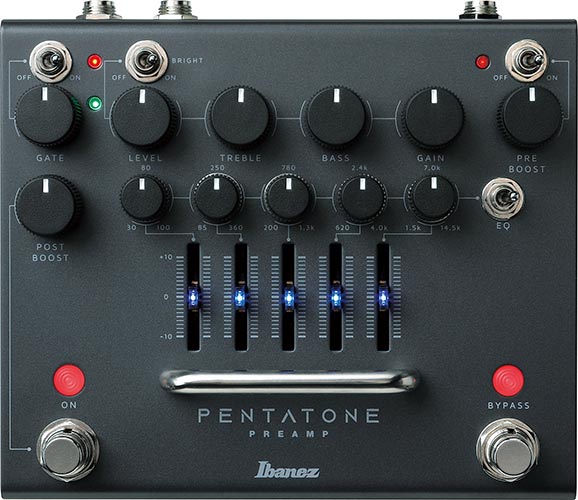 IBANEZ PTPRE PENTATONE Preamp efekt pedal