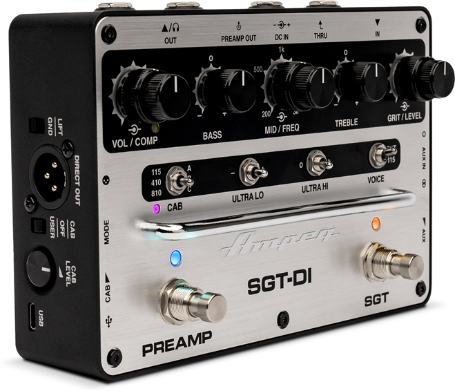 Ampeg SGT-DI bas predojačevalec in DI box