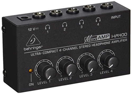 Behringer HA400 MicroAmp ojačevalec za slušalke