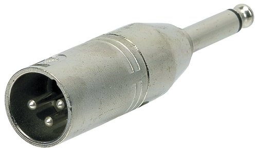 GEWA adapter XLR (m) Jack 6.3 mono