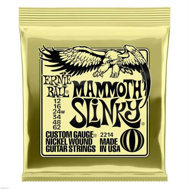 ERNIE BALL 2214 Mammoth Slinky 12-62 strune za el. kitaro
