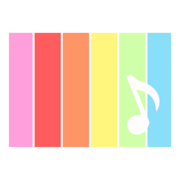 NOTNI ZVEZEK - A5 široko črtovje Mavrica