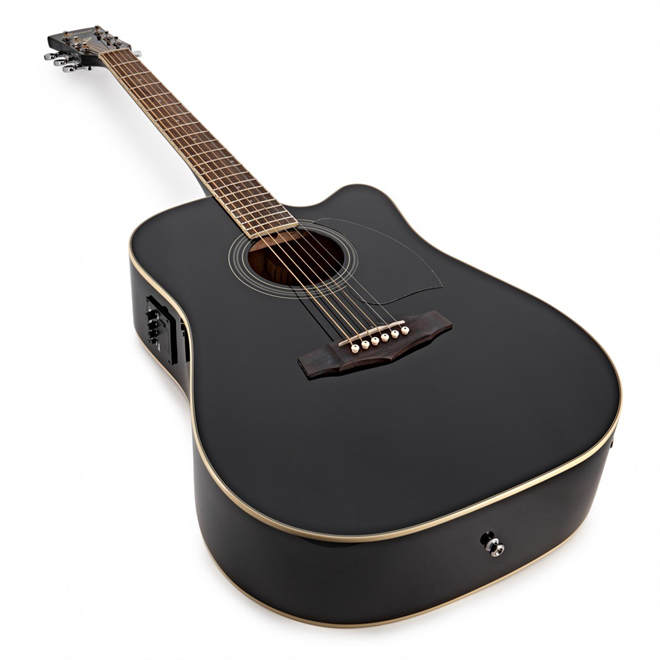 IBANEZ PF15ECE BK elektro-akustična kitara