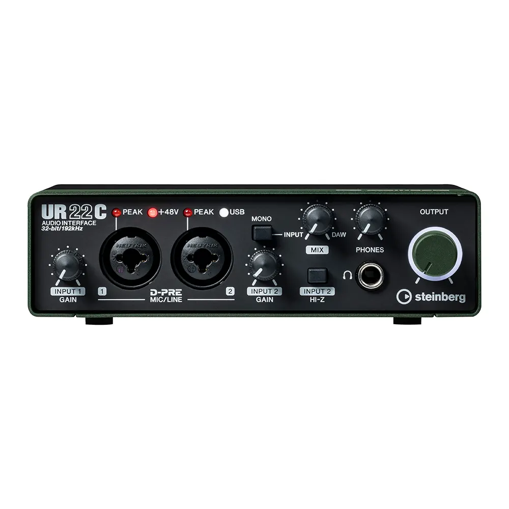 Steinberg UR22C GREEN 3.0 USB audio vmesnik