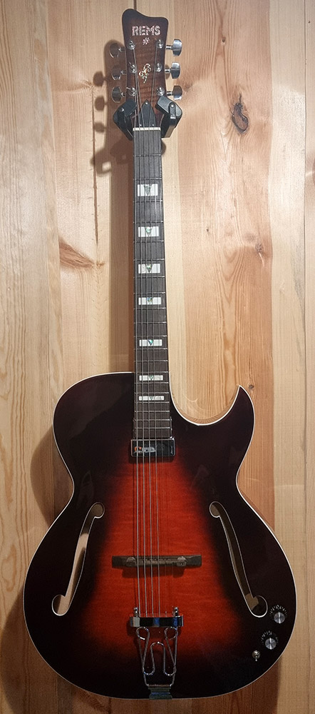 REMS kitara - unikat, ročno delo