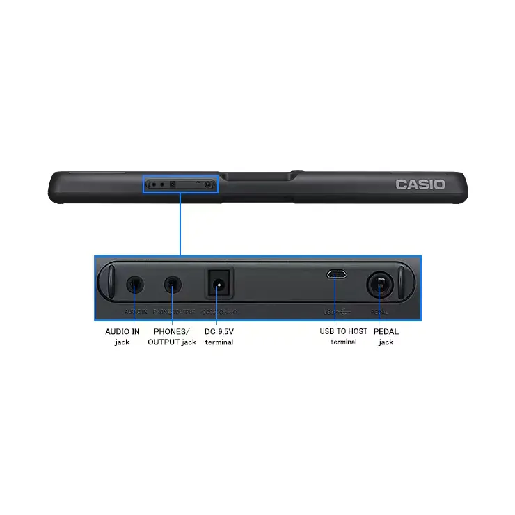 CASIO CT-S300 klaviatura set