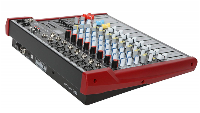 Novox M10 mešalna miza z USB predvajalnikom