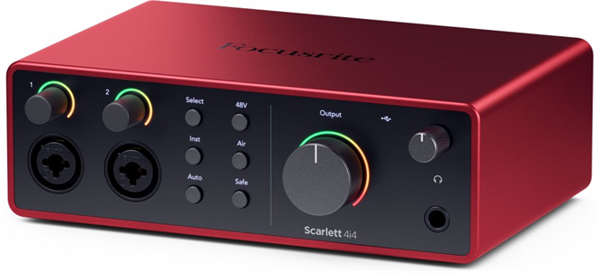 Focusrite Scarlett 4i4 4th Gen USB audio vmesnik