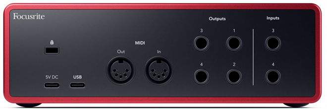 Focusrite Scarlett 4i4 4th Gen USB audio vmesnik