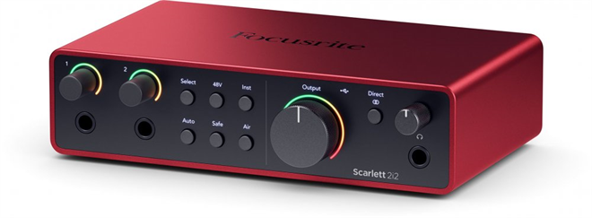 Focusrite Scarlett 2i2 4th Gen USB audio vmesnik