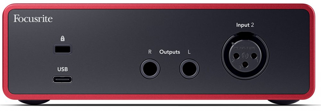Focusrite Scarlett Solo 4th Gen USB audio vmesnik