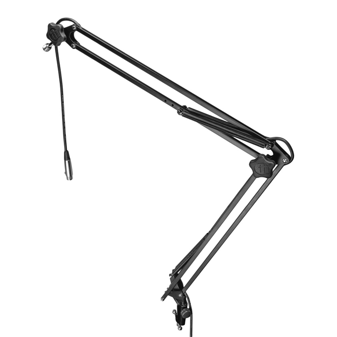 Adam Hall TB A 01 namizno stojalo za mikrofon s kablom