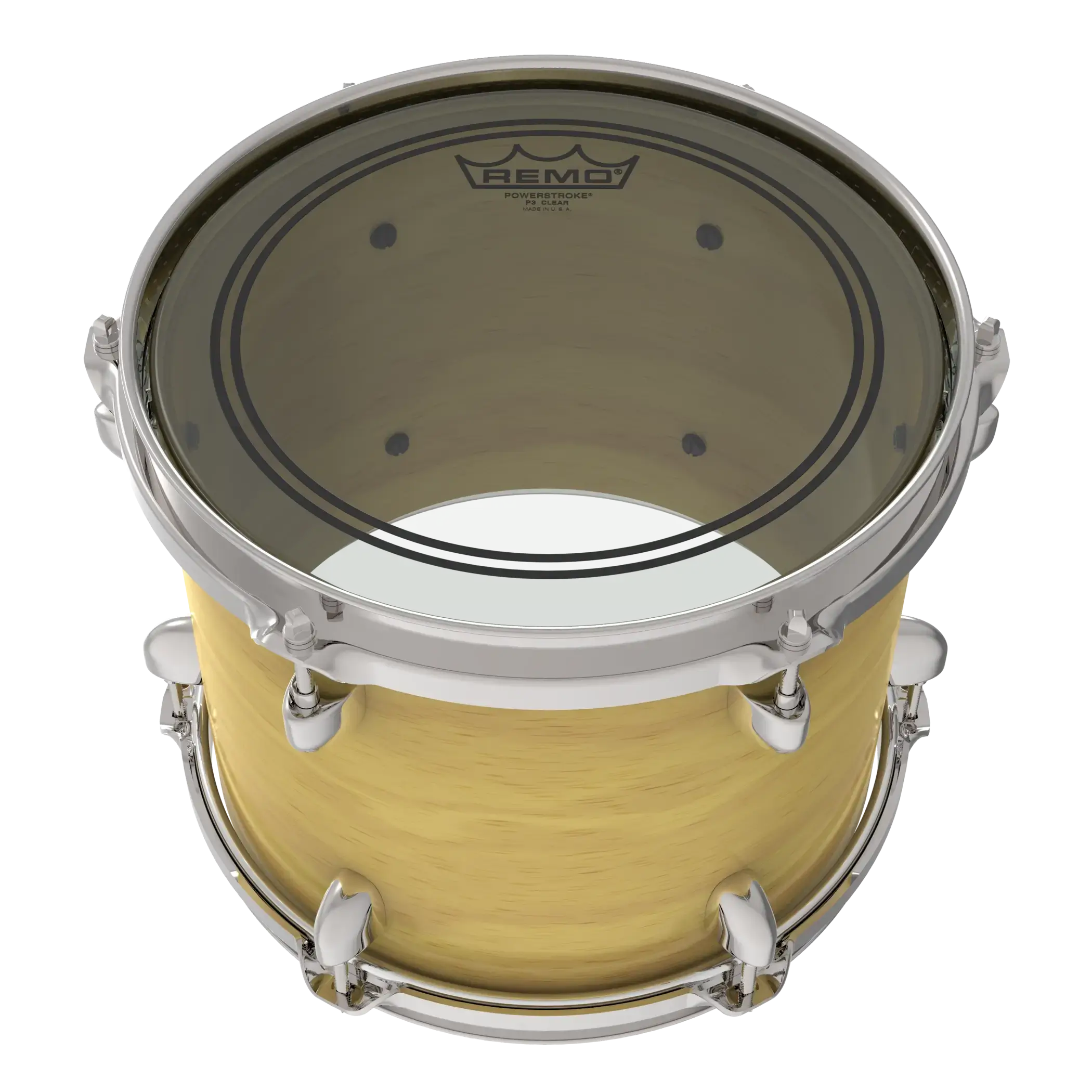 Remo Powerstroke 3 Clear 10'' opna za tom
