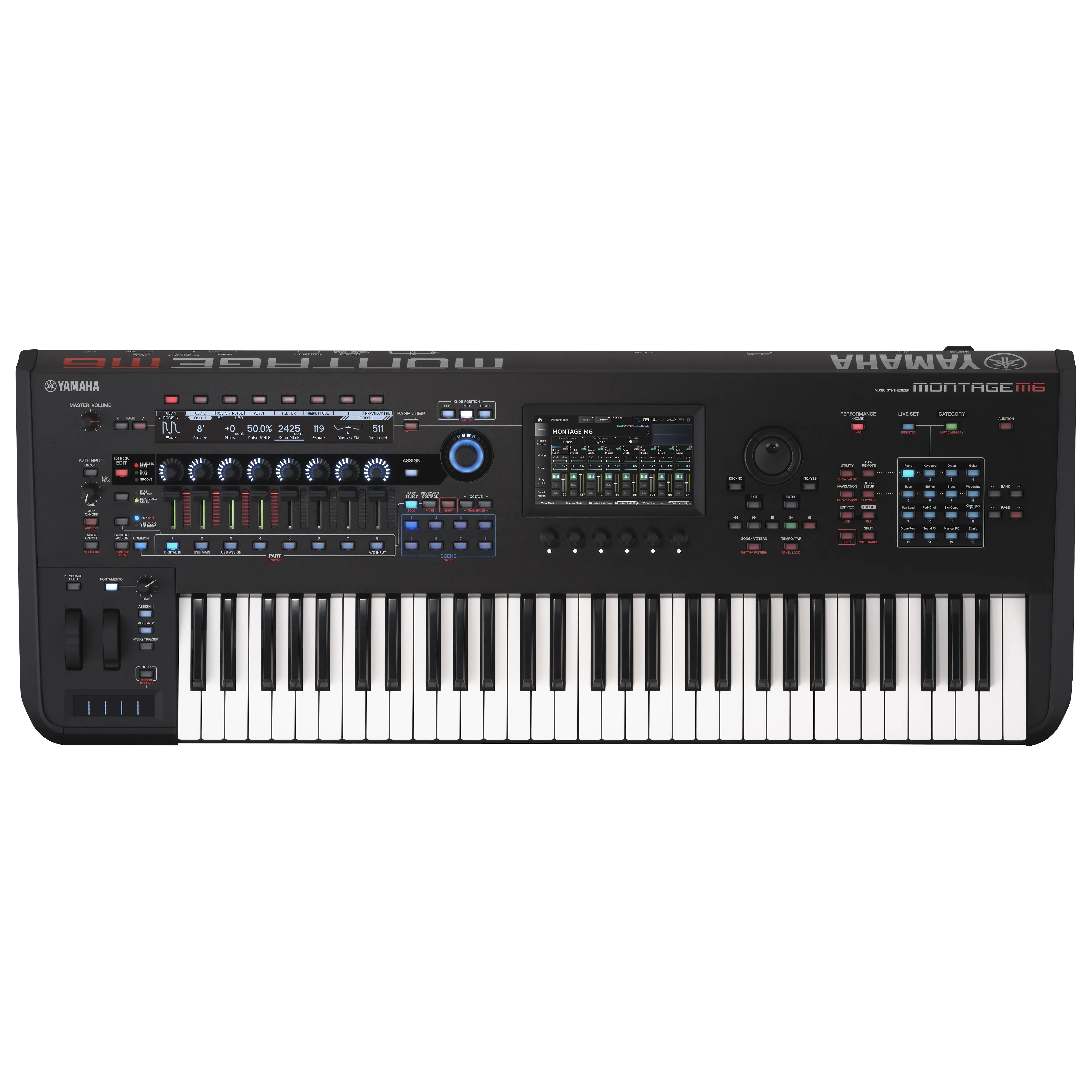 Yamaha MONTAGE M6 synthesizer