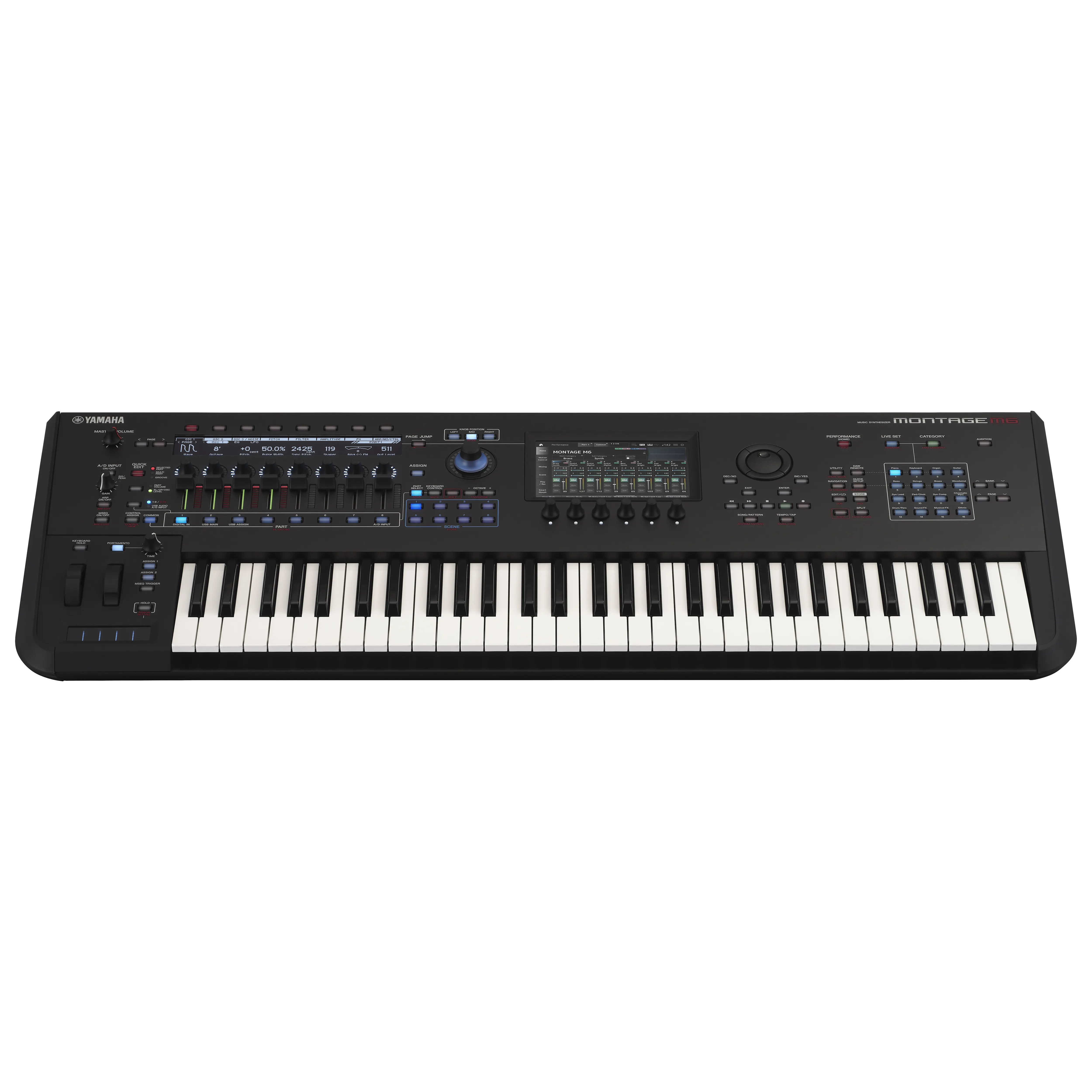Yamaha MONTAGE M6 synthesizer