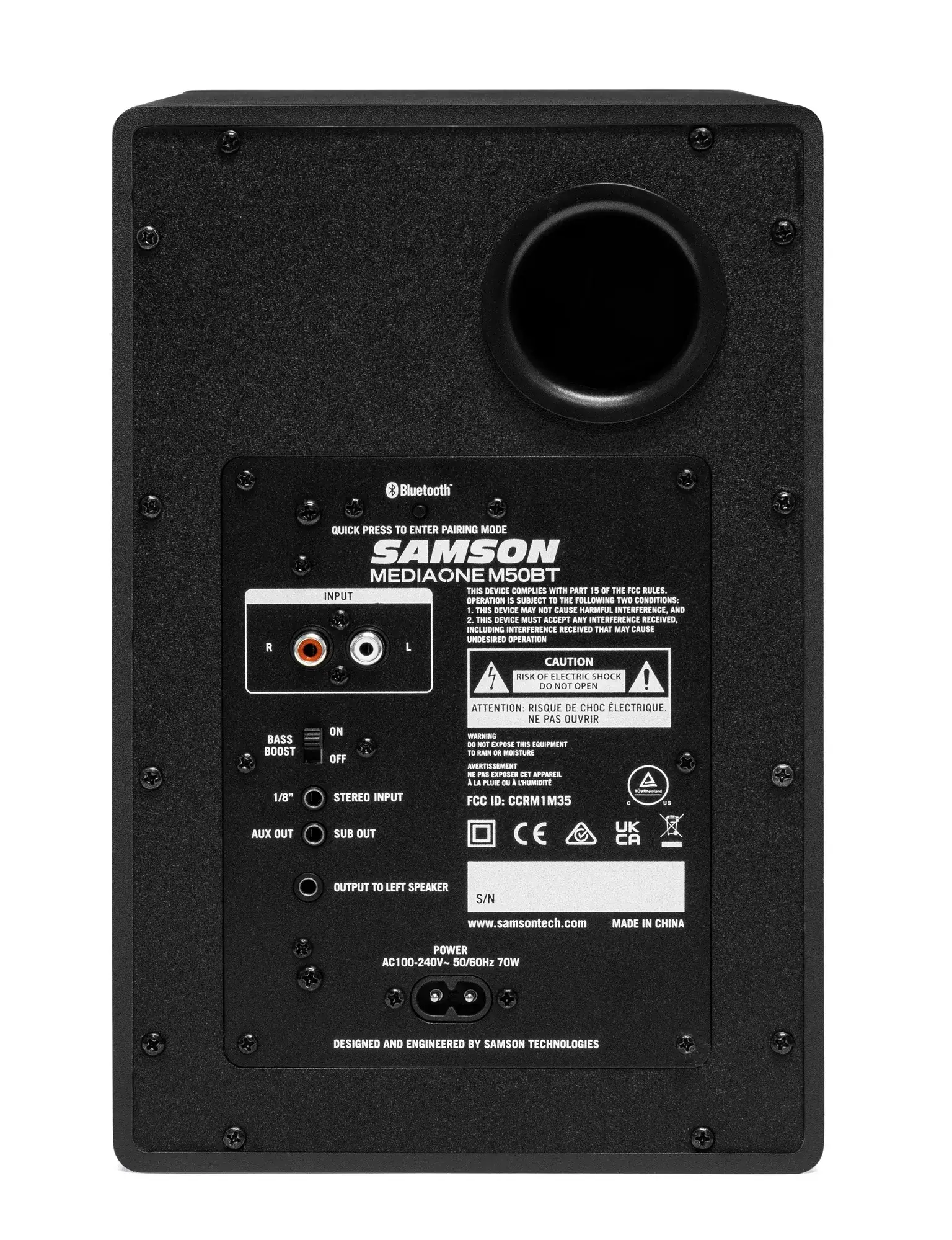 Samson MediaOne M50BT studijski monitorji (par)