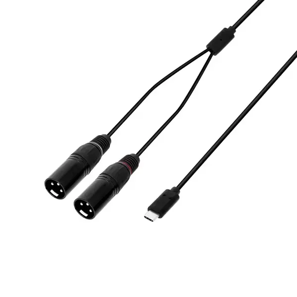 AH Cables USB-C na 2x XLRm 1,5m povezovalni kabel