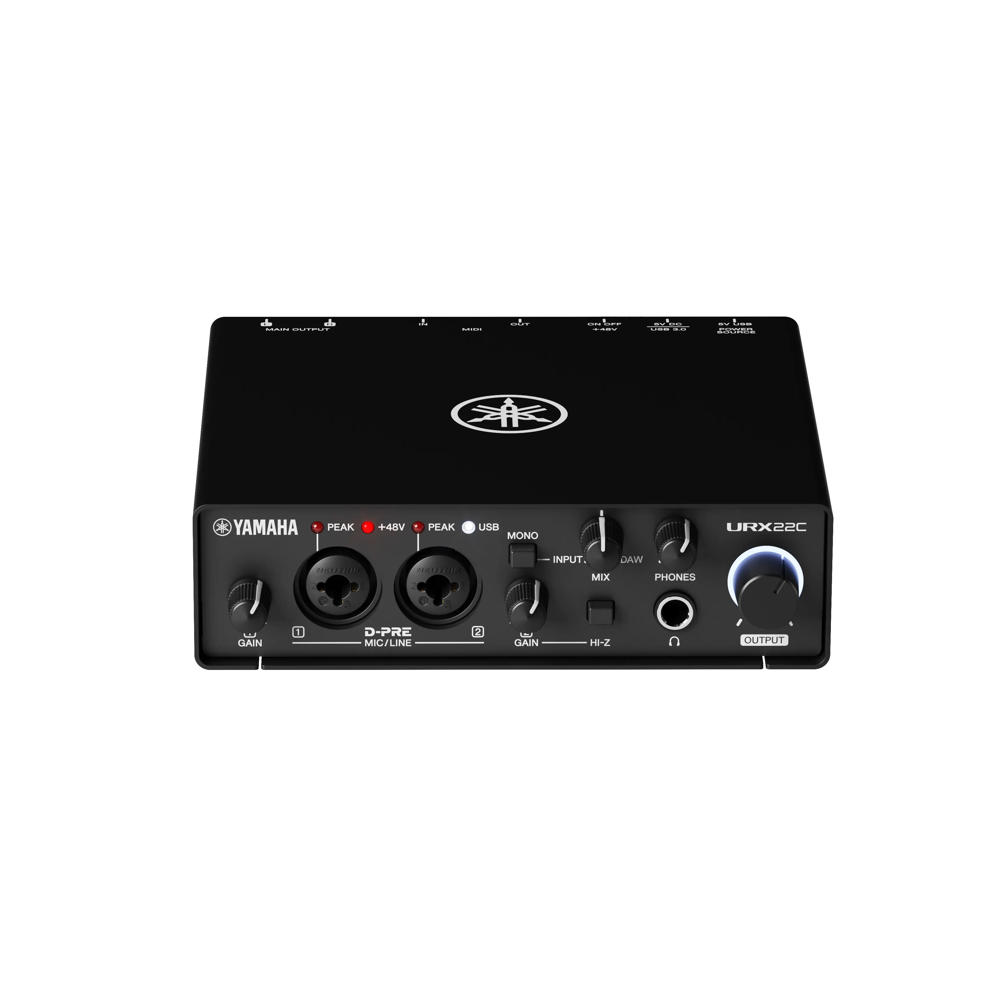 Yamaha URX22C black avdio vmesnik