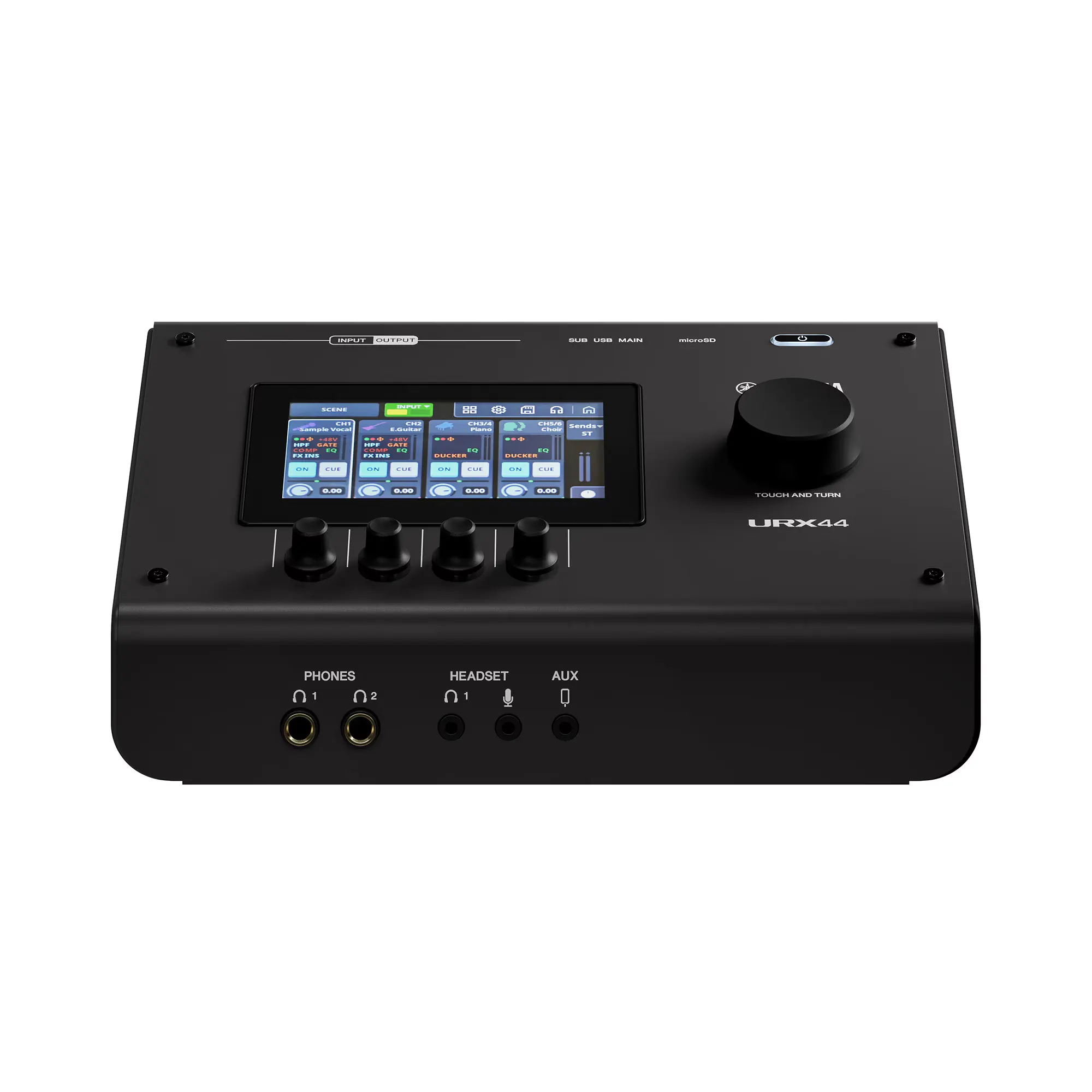 Yamaha URX44 USB-C avdio vmesnik black