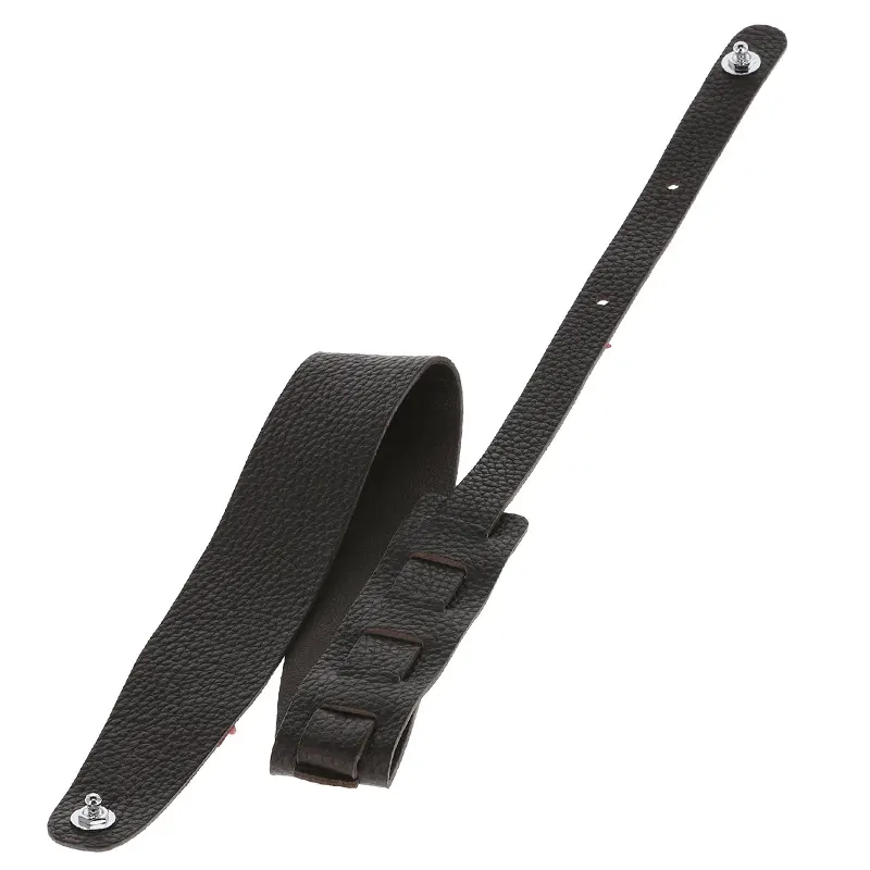 GEWA Premium 70 usnjen pas za kitaro Chocolate s Strap-lock sistemom