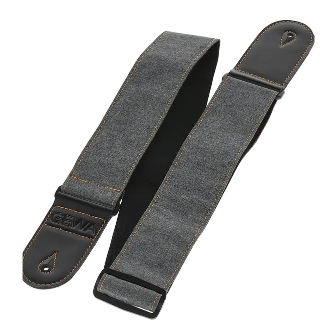 GEWA 60 mm pas za kitaro Steel Grey