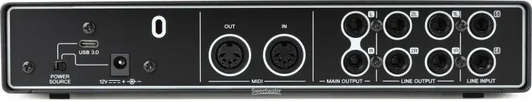 Yamaha URX44C black avdio vmesnik