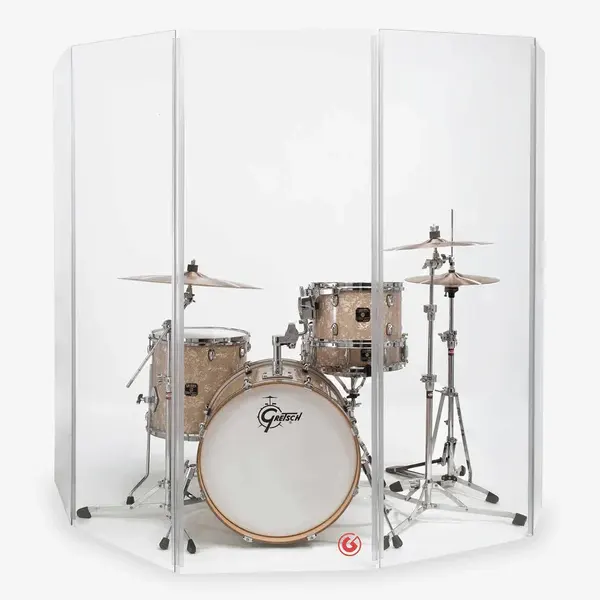 Gibraltar GDS-5 drum shield - 5 delna pleksi pregrada za bobne