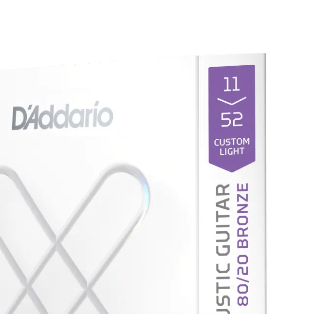 D'Addario XS 80/20 Bronze 11-52 strune za akustično kitaro