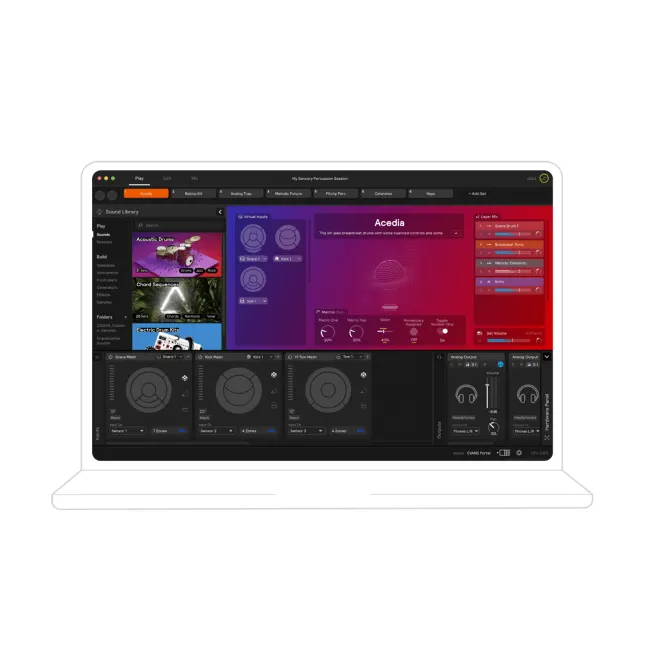 Evans Hybrid Sensory eKit bobnarski sistem