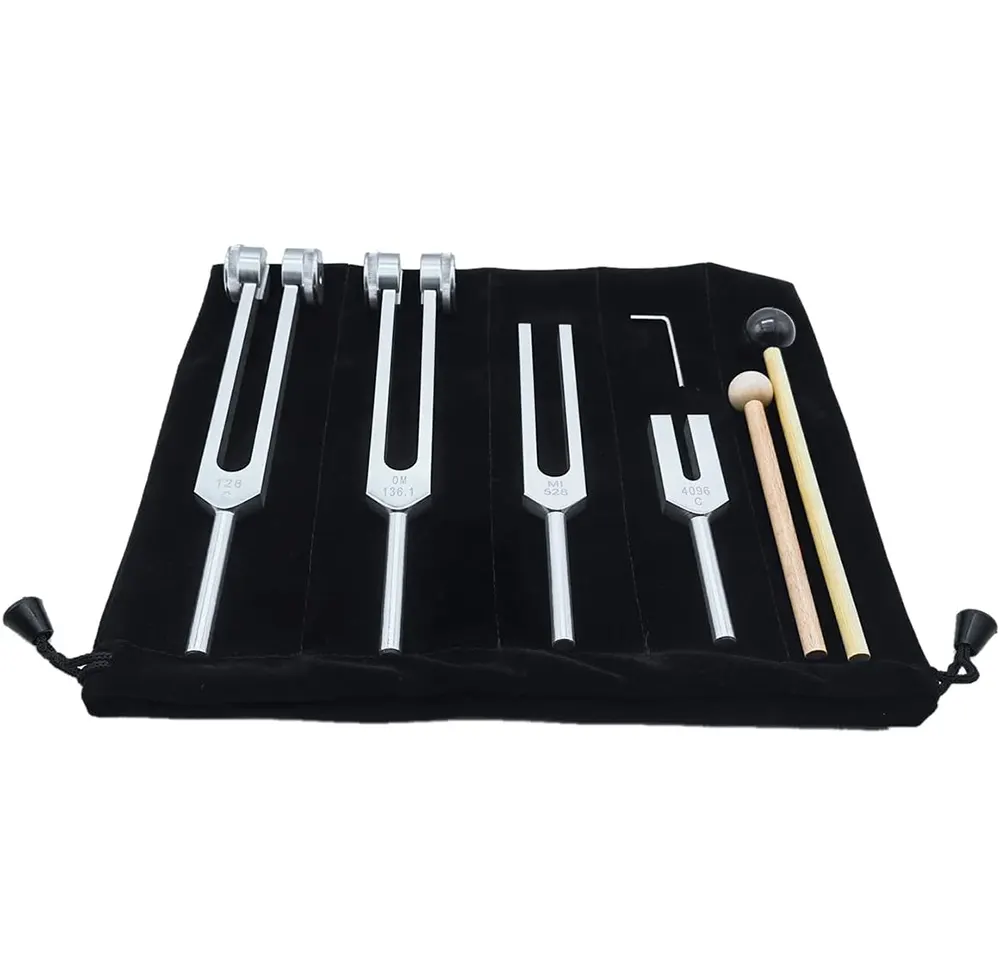 Terapevtske glasbene vilice - komplet (4x)