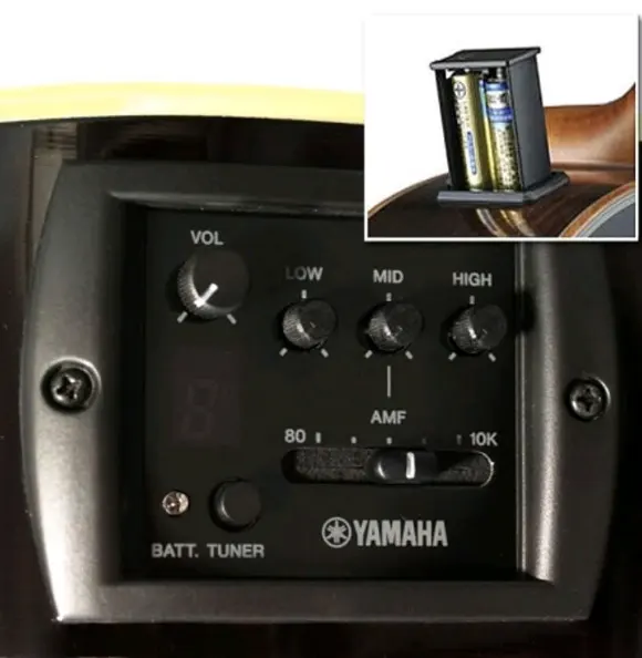 Yamaha FSX800C RR elektro-akustična kitara Ruby Red