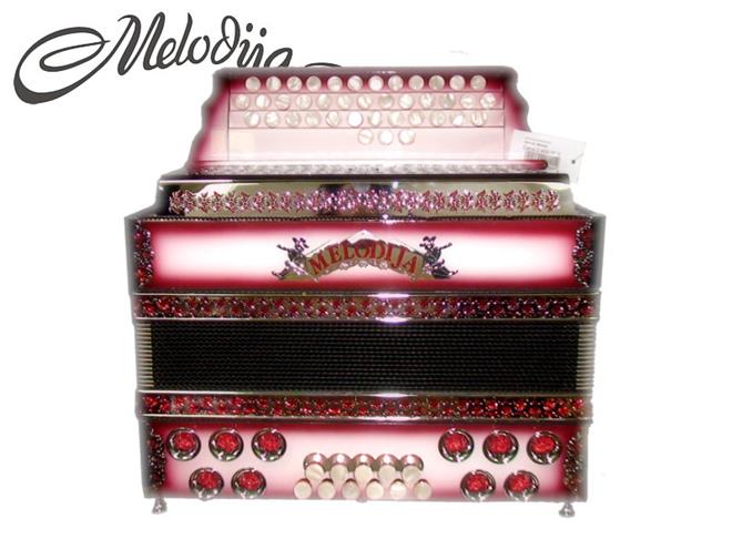 Melodija diatonična hamonika 38cm STANDARD