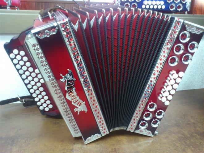 Melodija diatonična hamonika 38cm STANDARD