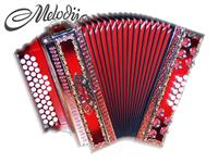 Melodija diatonična harmonika 38cm Super Dural